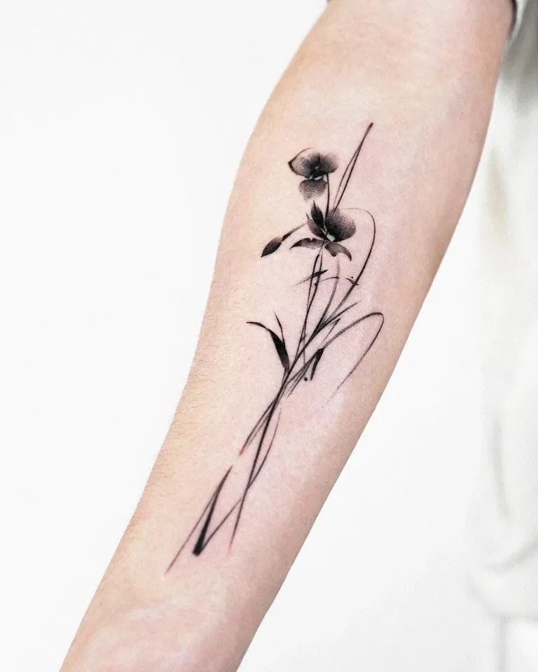Botanico blackwork soft