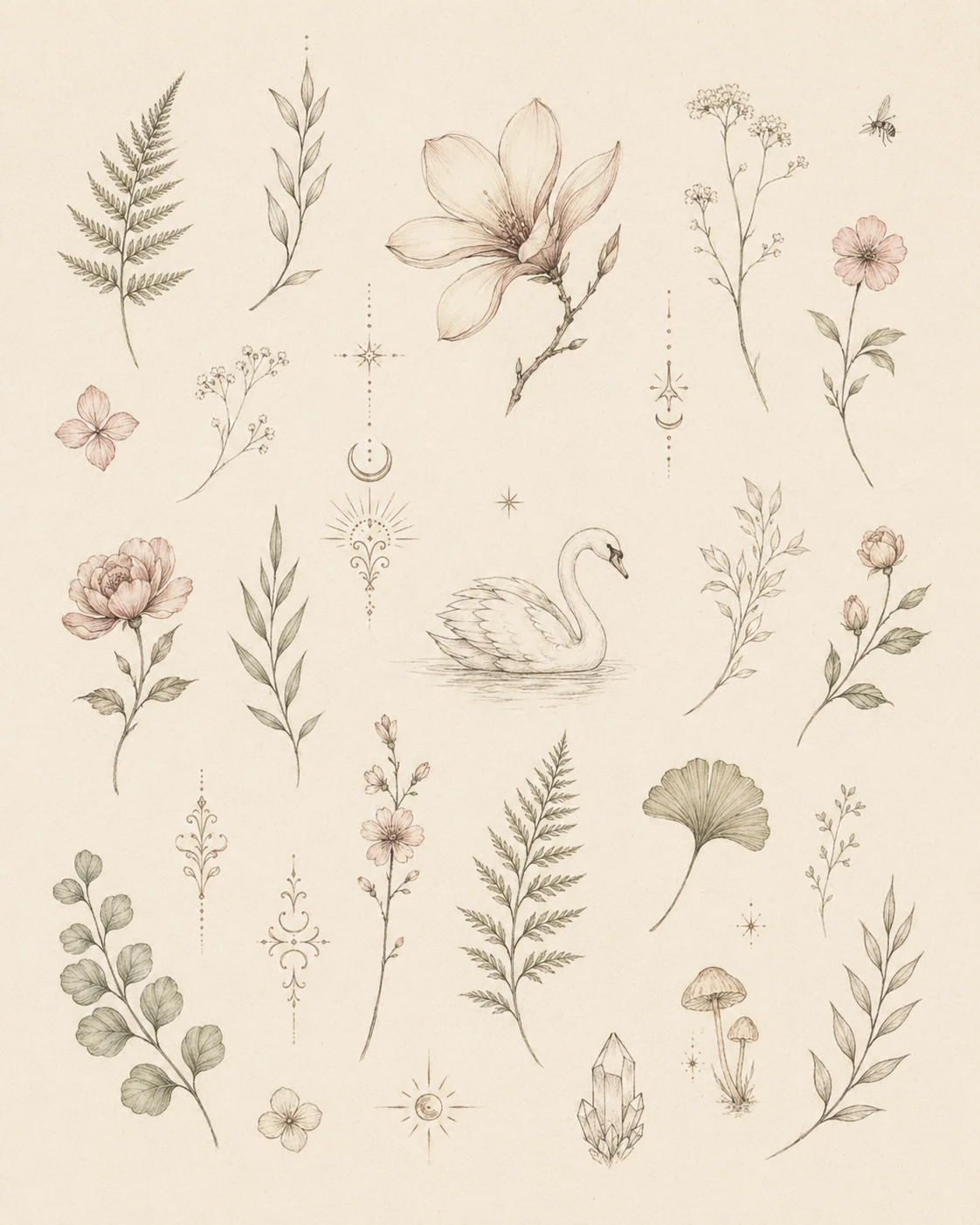 Flash sheet botanico